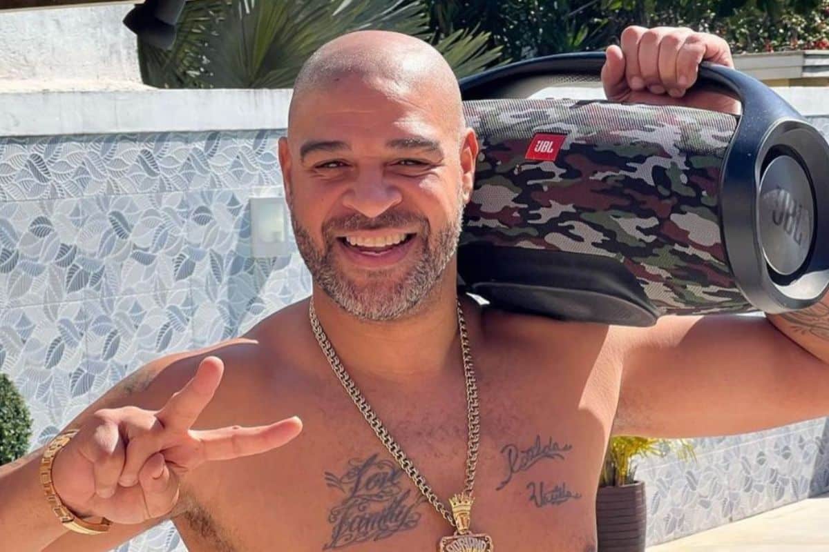 Adriano Imperador ri com alta do bitcoin e se diz investidor de "moedas mágicas"