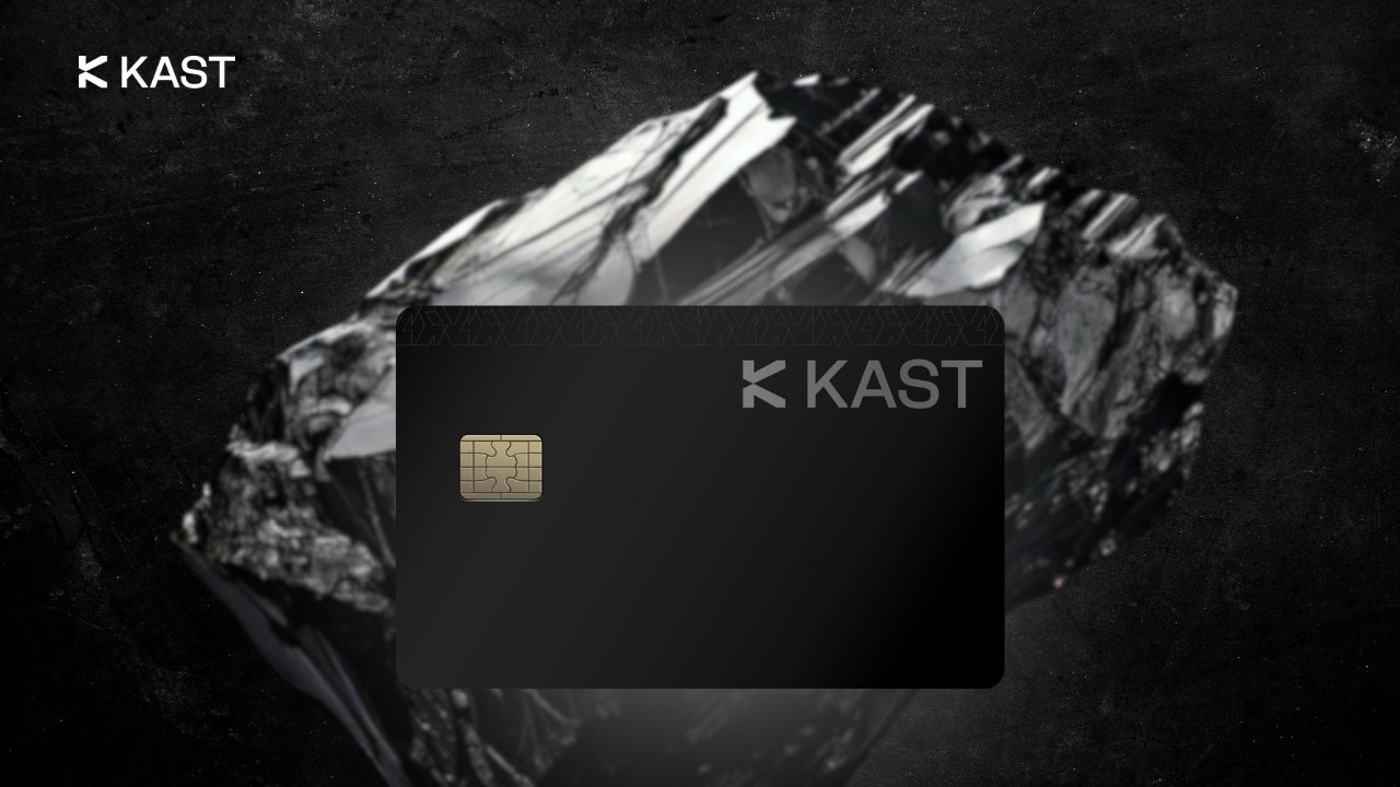 KAST anuncia integração com Pix e recompensas de até 12% em cartão internacional