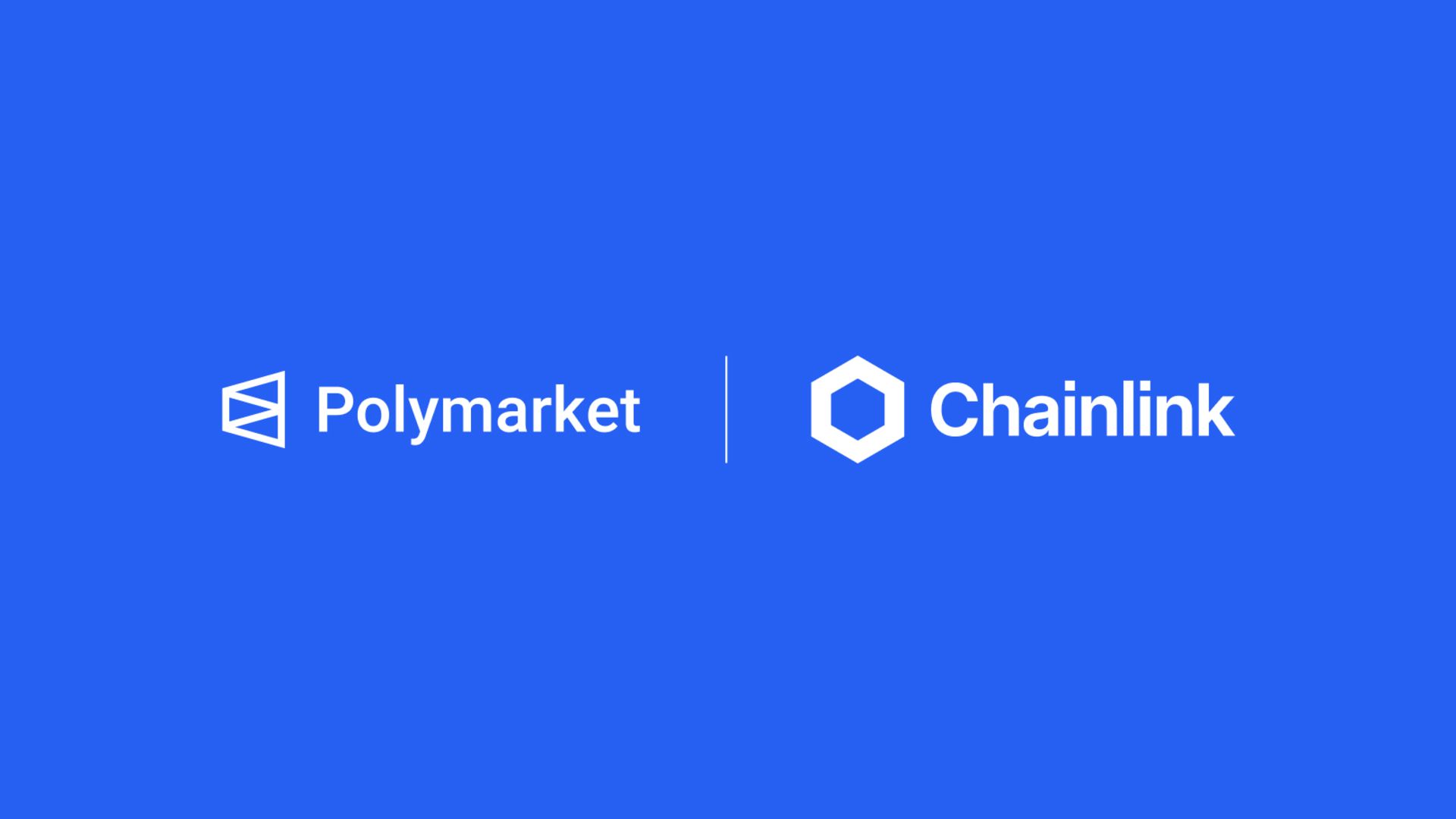Mercado de previsão da Polýmarket se integra com oráculo da Chainlink