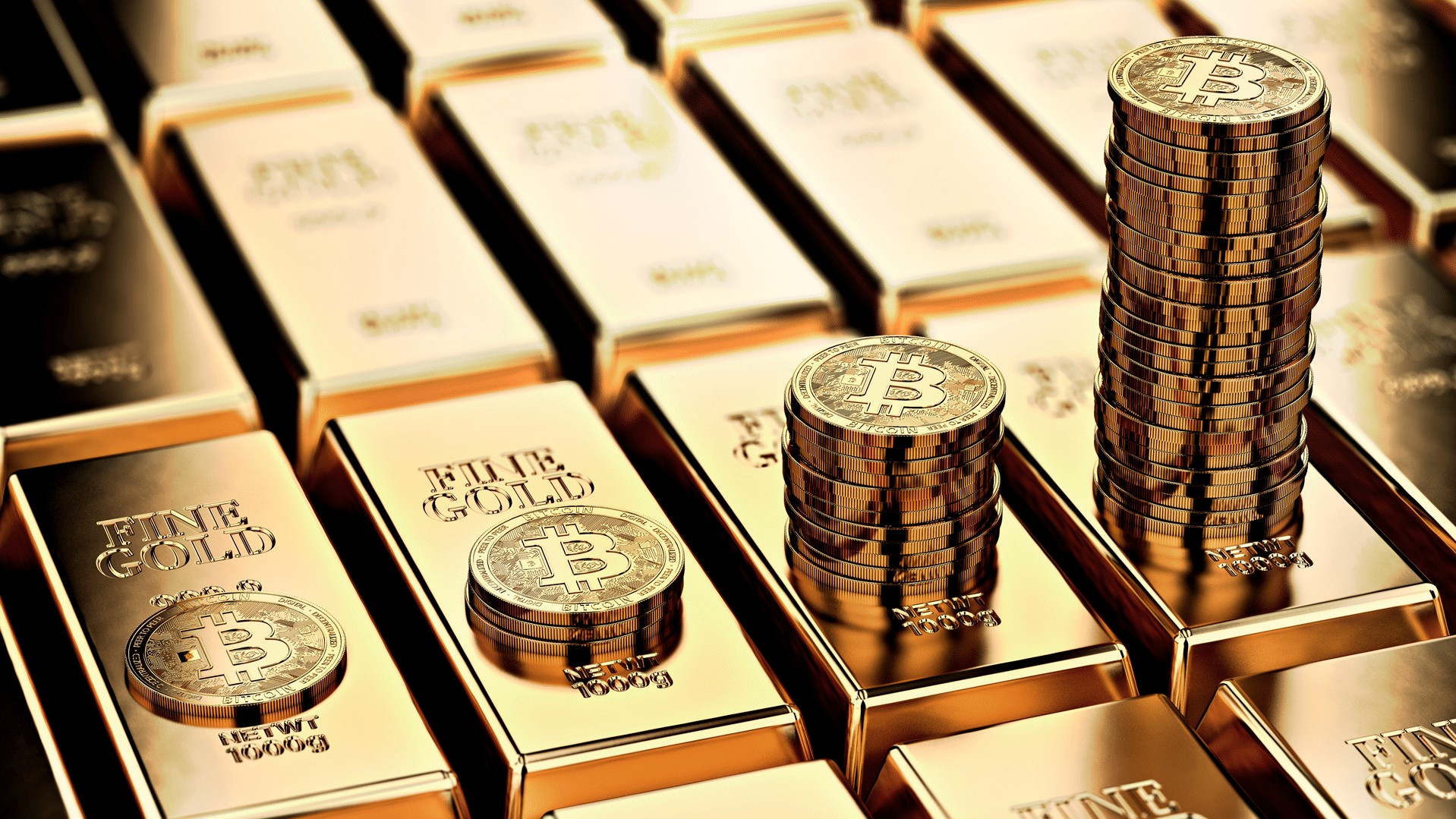 Ouro passa pela pior queda desde 2013, prata acompanha e Bitcoin sobe