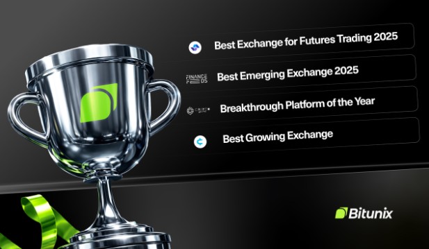 Reconhecida pelo Mercado: Prêmios da Bitunix em 2025 Confirmam Crescimento da Plataforma e Impacto no Setor