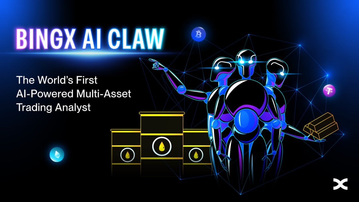 BingX apresenta o BingX AI Claw, primeiro analista de trading multiativos com IA do mundo