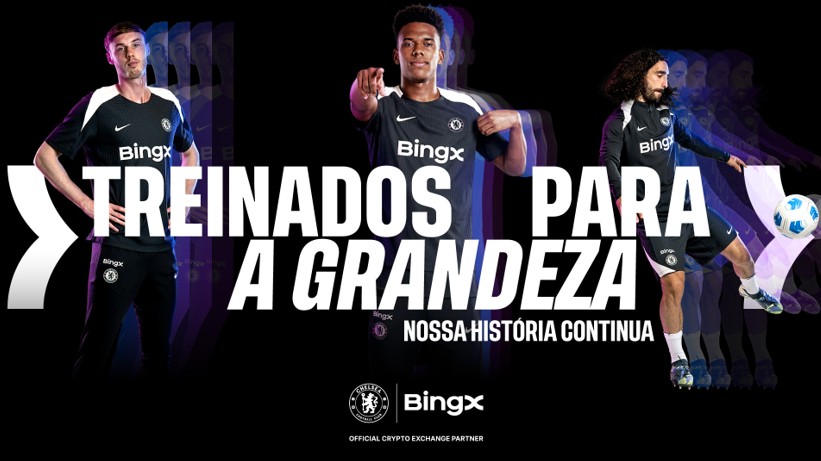 BingX renova parceria com o Chelsea FC e consolida liderança global em esporte