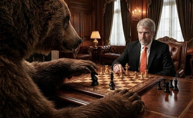 Bitcoins da Strategy voltam a ficar no positivo e ações da empresa de Saylor atingem maior preço dos últimos 90 dias