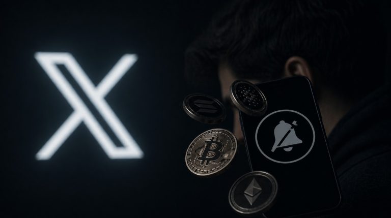 Criptomoedas se tornaram o assunto mais silenciado do X após lançamento de novo recurso