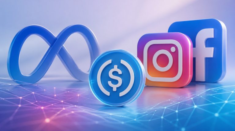 Meta começa a usar USDC para pagar criadores de conteúdo no Facebook e Instagram