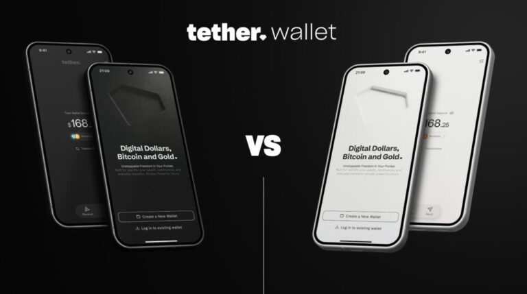 Tether lança carteira de autocustódia para dólar digital, Bitcoin e ouro