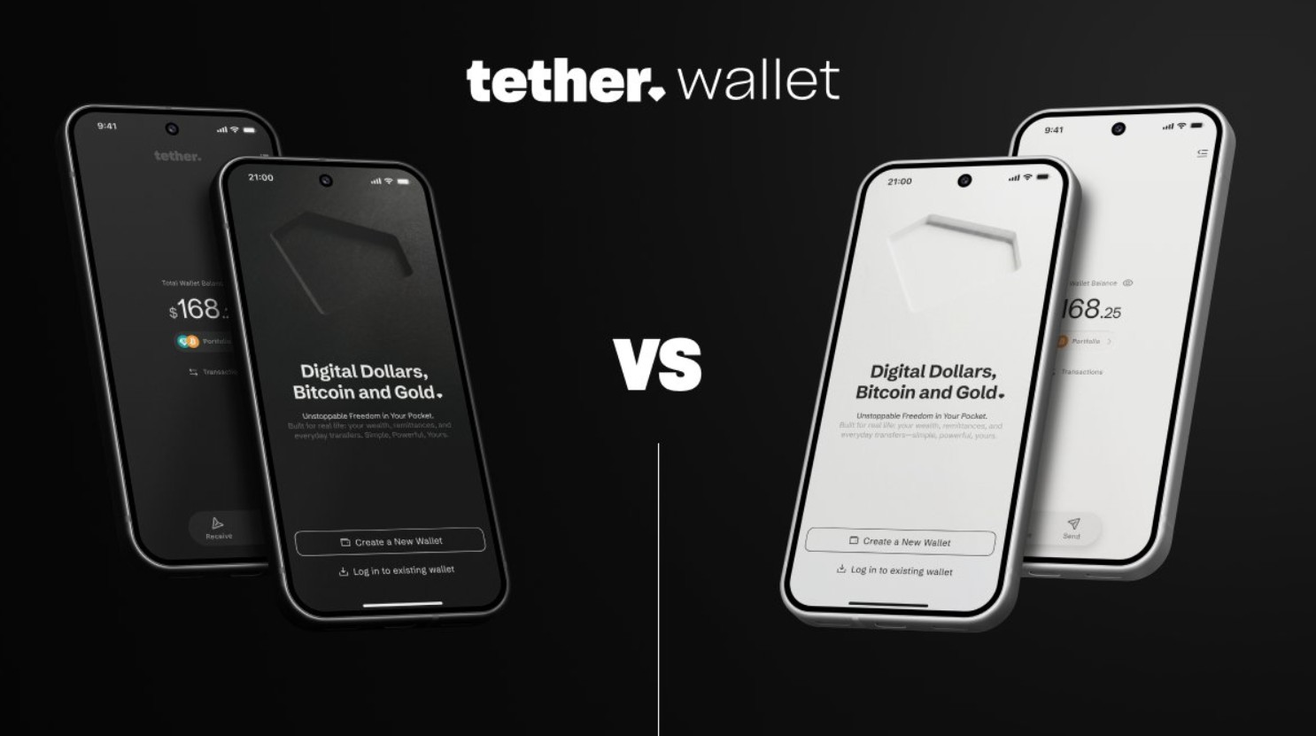 Tether lança carteira de autocustódia para dólar digital, Bitcoin e ouro