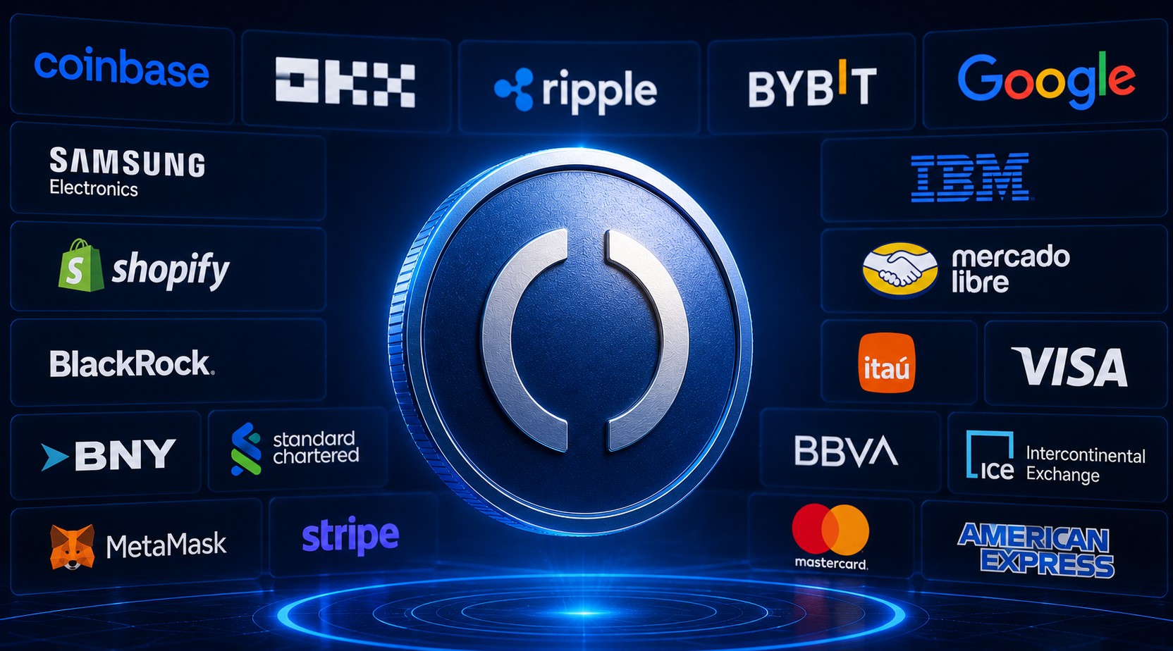 BlackRock, Visa, Mastercard, Google e outras gigantes se unem em apoio à nova stablecoin chamada Open USD
