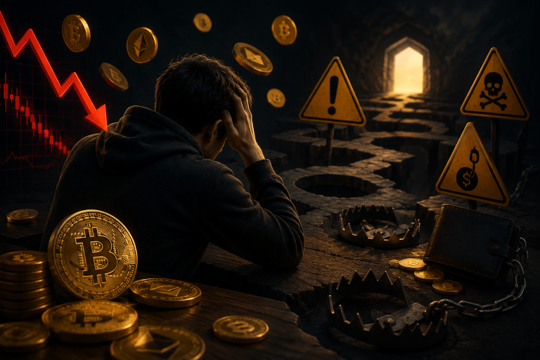 Os principais erros de quem começa no mercado cripto