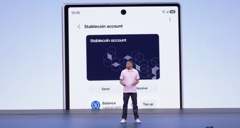 Samsung integrará stablecoins de forma nativa em seus smartphones